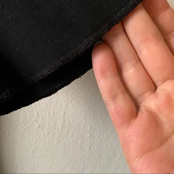 Diane Von Furstenberg DVF Serefina Little Black Dress Ruffle Hem 4 - Picture 4 of 11